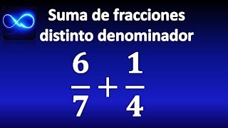 18 Suma de fracciones distinto denominador MUY FÁCIL [upl. by Labanna]