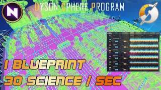 One Blueprint To Rule Them All 30 SCIENCE  SEC  25  Dyson Sphere Program  Lets Play [upl. by Halihs]