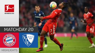 FC Bayern München  VfL Bochum 30  Highlights  Matchday 20 – Bundesliga 202223 [upl. by Gridley469]