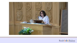 Hope from the Abyss Rabbi Rachel Kobrin 5785 Rosh Hashanah Sermon [upl. by Asil47]