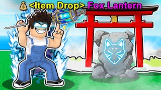 THE EASIEST WAY TO UNLOCK THE FOX LANTERN Roblox Blox Fruits [upl. by Reh]