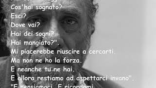 Io ti penso ma non ti cerco  Charles Bukowski – [upl. by Jegger377]