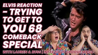 Elvis Presley REACTION Trying To Get To You 68 Comeback Special [upl. by Kipton]