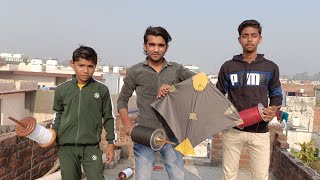 Kite Flying in Sunday 💥  Kites Vlog  Kite Fighting [upl. by Ainesell]