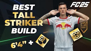 BEST TALL STRIKER BUILD  EA FC 25 PRO CLUBS BALLER BUILD [upl. by Cesare]