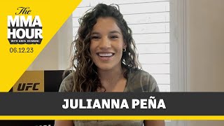 Julianna Peña Wanted To ‘Storm The Cage’ During Amanda Nunes’ Retirement  The MMA Hour [upl. by Mart741]