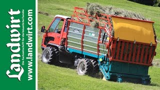 Waldhofer XL Aufbauladewagen  landwirtcom [upl. by Schnapp]