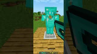 Minecraft Armor Swapper😱 shortfeed minecraft [upl. by Juakn726]