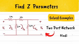 1  Example of ABCD Parameters Voltage amp Current Gain Transfer Admittance amp Impedance [upl. by Atilrep728]