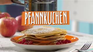 Pfannkuchen ganz leicht selber machen  Die einfachsten Rezepte der Welt [upl. by Tita431]