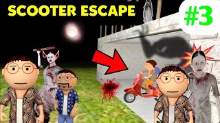 Gulli Bulli And Granny  Scooter Escape Full Gameplay  Gulli Bulli Scooter Escape  Hindi [upl. by Anadal]