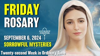 Friday Rosary Sorrowful Mysteries of the Rosary 💙 September 6 2024 VIRTUAL ROSARY [upl. by Aniroz]