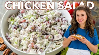 Fancy Chicken Salad Recipe  How To Make Chicken Salad [upl. by Axela]