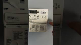 How to change battery of Thermostat LUX PAP 511 thermostat s mostat [upl. by Hasin]