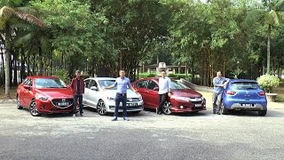 CarSifu Compact car shootout 2016 [upl. by Alpert]