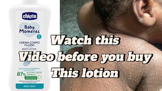 Honest review on Chicco baby lotion and soap [upl. by Olifoet]