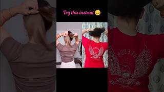 Easy Everyday Hairstyle🦋hairstyle31 2024hairtutorialhairstylehackhaircareshortstrendingreels [upl. by Verine]