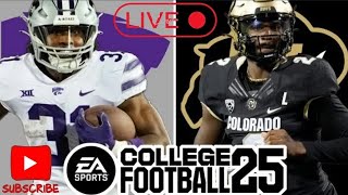 Colorado Buffalos vs Kansas State Simulation [upl. by Dichy]