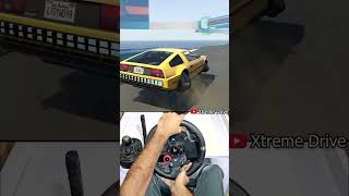 Hover Car on a Steering Wheel in GTA 5 [upl. by Vinay]