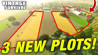 3 NEW PLOTS IN 3 EPISODES  Vintage Survival Farming Simulator 22  Episode 32 [upl. by Koal443]