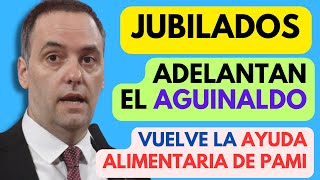 💥 AHORA❗️Cuando cobro el MEDIO AGUINALDO con AUMENTO ✚ BONO PAMI ✚ JUBILADOS y PENSIONADOS de ANSES [upl. by Yltnerb787]