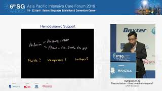 SGANZICS 2019 Resuscitation – time to rethink targets [upl. by Ahsiak]