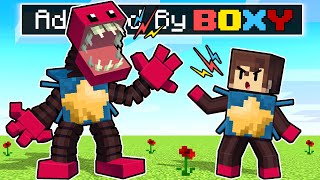 Adopted By BOXY BOO In Minecraft [upl. by Parrie]