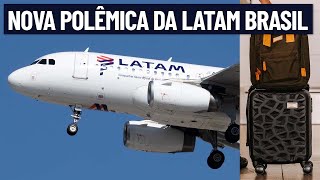 POLÊMICA LATAM vai cobrar por excesso de BAGAGEM DE MÃO [upl. by Rehpretsirhc]