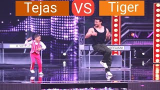 tiger shraf vs tejas । tejas challenge to tiger sharaf ।। amazing dance performance [upl. by Kempe253]