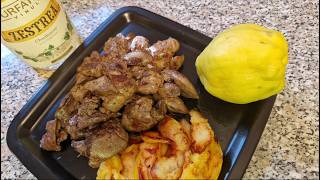 Ficatei cu Gutui Prajite  Livers with Fried Quince [upl. by Yllime550]