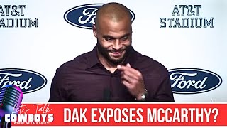 Dak Prescott Exposes Mike McCarthy After Lions Game LIONS POSTGAME [upl. by Rufus642]