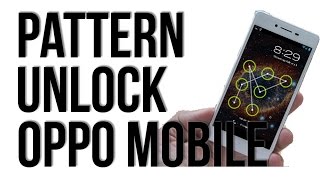 OPPO  How to unlock pattern lock mobile forget password hard reset [upl. by Nonnaer509]