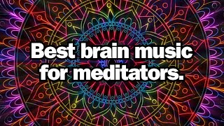 The best brain music for professional meditators  Special sounds for deep concentration [upl. by Solracnauj]