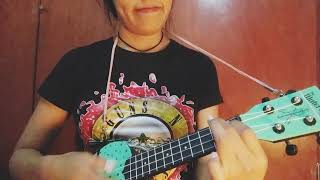 Que bonito  cover ukulele uke [upl. by Ezirtaeb]