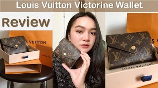 รีวิวกระเป๋าตังค์ louis vuitton victorine wallet  คุ้มค่าคุ้มราคาจริงมั้ยนะ [upl. by Irena]