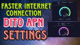 DITO APN FAST INTERNET 2023  FASTEST APN FOR DITO [upl. by Acirehs]