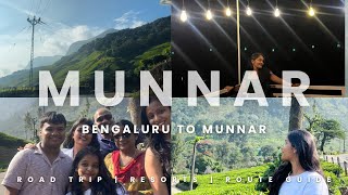 Bangalore to Munnar Road Trip  Munnar Travel Guide  How to reach Munnar Kerala travelvlog [upl. by Nodal]