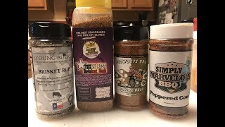 Brisket Rub Comparison  Rd 2 [upl. by Gnilrac]