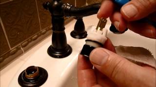 Delta Bathroom Faucet Repair Seats and Springs Serramar HOA [upl. by Hemingway]