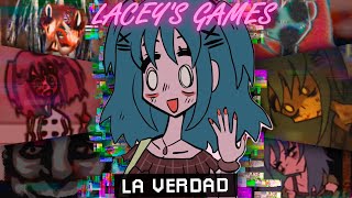 TODOS los JUEGOS DE LACEY y su OSCURA VERDAD  Laceys Flash Games REACCIÓN [upl. by Pavier950]