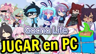 🎮 Cómo JUGAR  Gacha Life  en PC ▶ DESCARGAR e INSTALAR [upl. by Eyde]