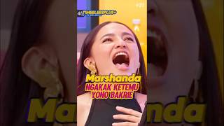 Marshanda ketawa lepas ketemu yono bakrie podcast shortvideo yonobakrie marshanda [upl. by Heather]