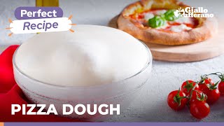 PIZZA DOUGH THE ORIGINAL ITALIAN RECIPE😍🤤🍕 [upl. by Eidnarb]