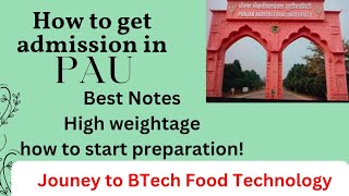 How To Prepare For PAU CET  Important Tips For BSc Agriculture Admission  Difficulty Level Cut of [upl. by Aihsia358]