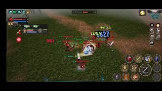 METIN 2 MOBILE ANDROID DESTROYING METIN STONE LVL 45 [upl. by Annayrb]