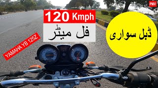 FULL METER 120 Kmph YAMAHA YB 125Z [upl. by Remas]