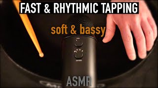 ASMR Fast amp Rhythmic Tapping  Soft amp Bassy  No Talking [upl. by Christianson]