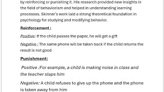 Operant Conditioning TheoryBF Skinner [upl. by Chick133]