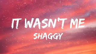 Shaggy  It Wasnt Me Lyrics ft Ricardo RikRok Ducent [upl. by Rudin]