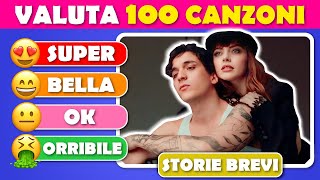 Vota la Canzone 4 Tier List 100 Canzoni 🎶 [upl. by Enetsuj]